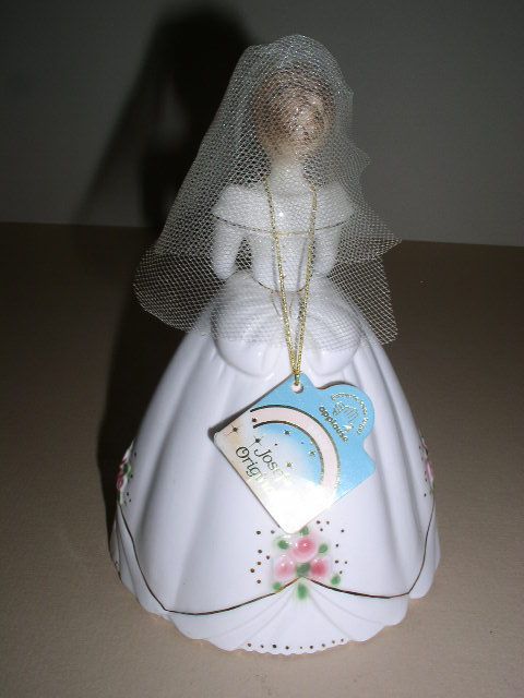 Vintage Josef Originals Bride Figurine, 7 Tall, With Original Tag