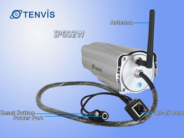 5pcs OEM Tenvis Wireless WiFi IR IP Camera Outdoor Waterproof 30 LED 