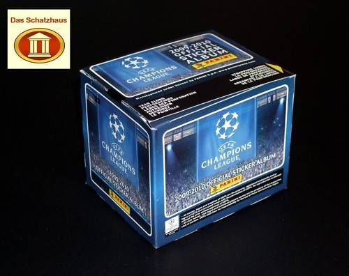 Champions League 2009/10 Box mit 250 Stickern Panini  