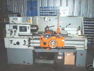 TOS MODEL SN40 GAP BED LATHE W/ READ OUT  