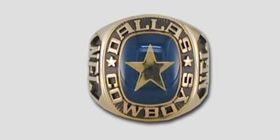 Dallas Cowboys Large Classic Ring by Balfour  