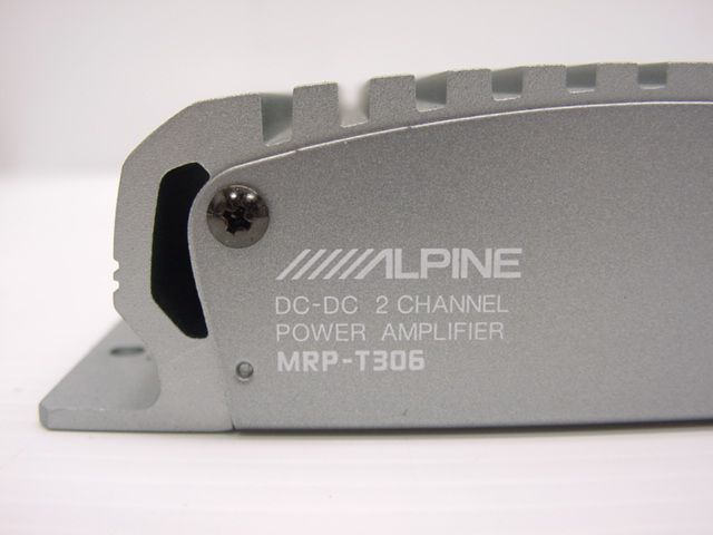 Alpine MRP T306 DC DC 2 Channel Power Amplifier Amp  