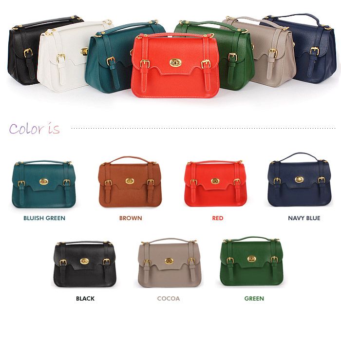   NEW KOREA Womens Satchel Messenger Mini Shoulder Handbag Bags [B1121
