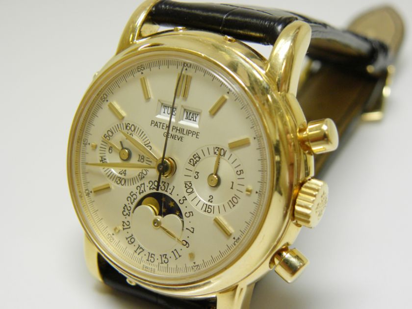 Patek Philippe Perpetual Calendar Chronograph 3970 3970J 36mm manual 