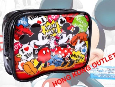 Mickey Mouse Cosmetic Pencil Bag Case Disney A106a  