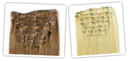  In Remy Human Hair Extensions #613 Light Blonde 75gr FREE BRUSH  