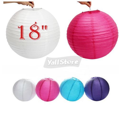 New 18 Chinese Japanese Paper Lanterns Wedding Party Decorations 