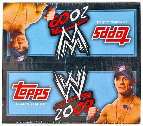 2009 Topps WWE Wrestling 24 Pack Box  